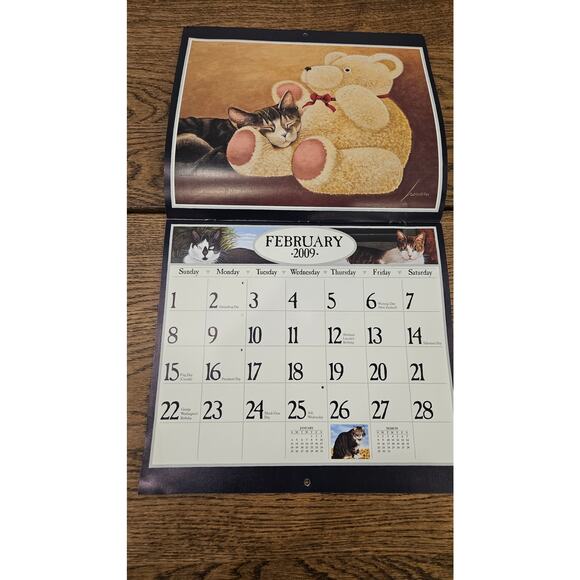 The Lang American Cat Calendar Collection (2009–2021) – 7 Vintage Editions - Picture 11 of 16